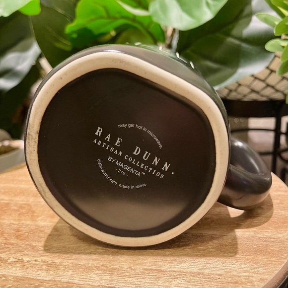 Rae Dunn Black Sleepy Mug - Picture 2 of 6